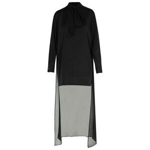 P.A.R.O.S.H. 'Soiree' Black Silk Dress Women